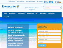 Tablet Screenshot of kymenmatkat.fi